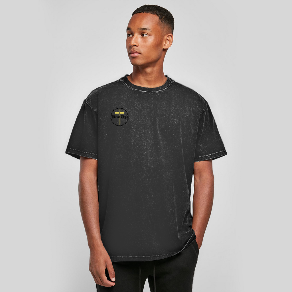 Oversize Washed T-Shirt Angel