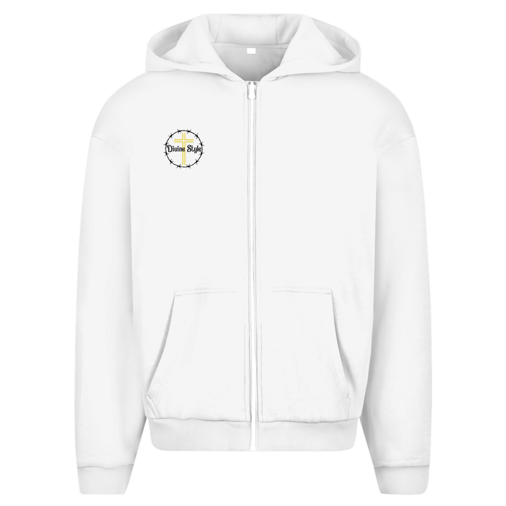 Herren Oversize Zipper Hoodie SALVATION