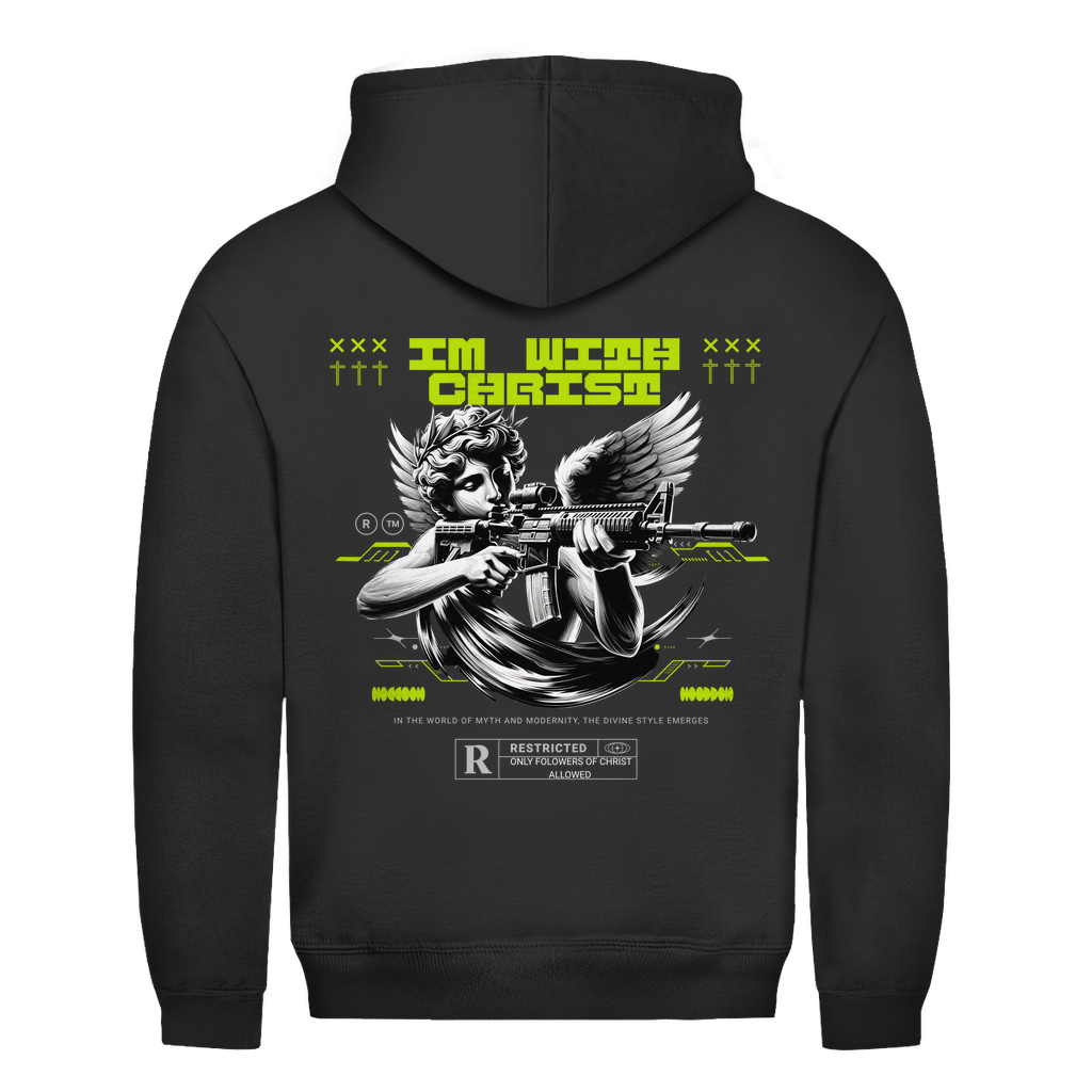 Herren Hoodie Angel