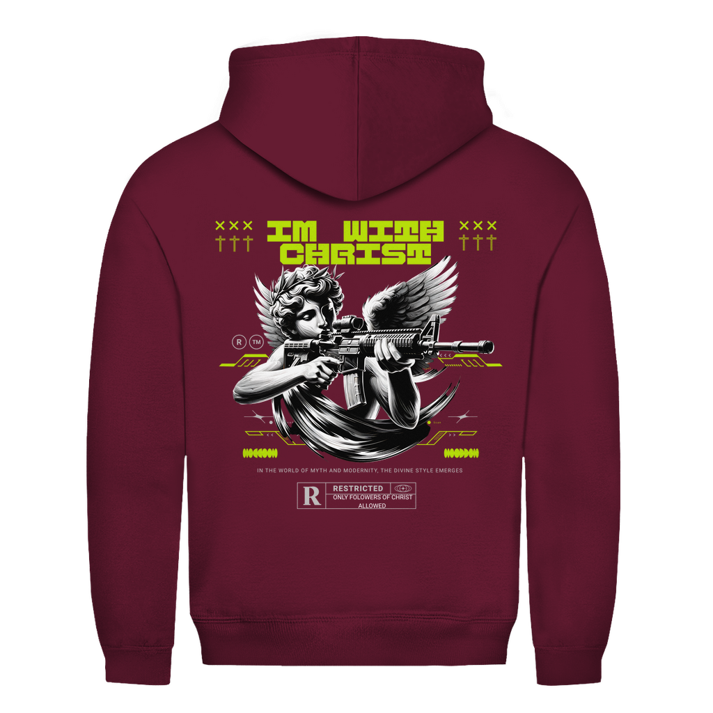 Herren Hoodie Angel