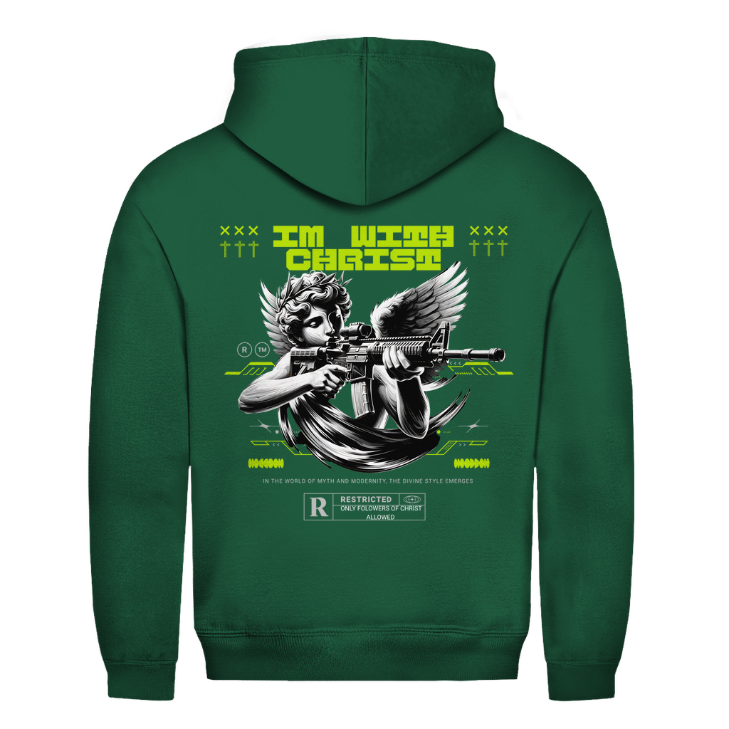 Herren Hoodie Angel