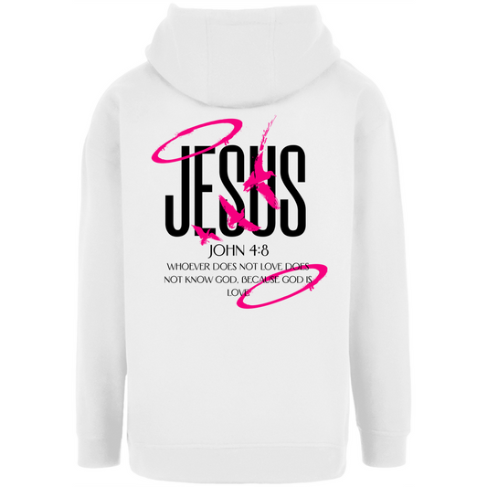 Unisex Oversize Hoodie JOHN 4:8