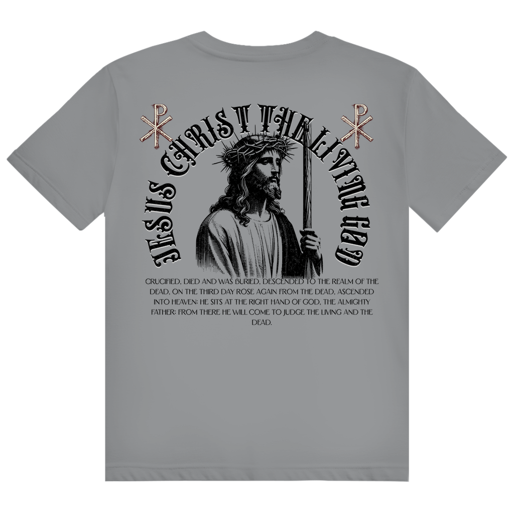 Herren Heavy Cotton T-Shirt The Living God