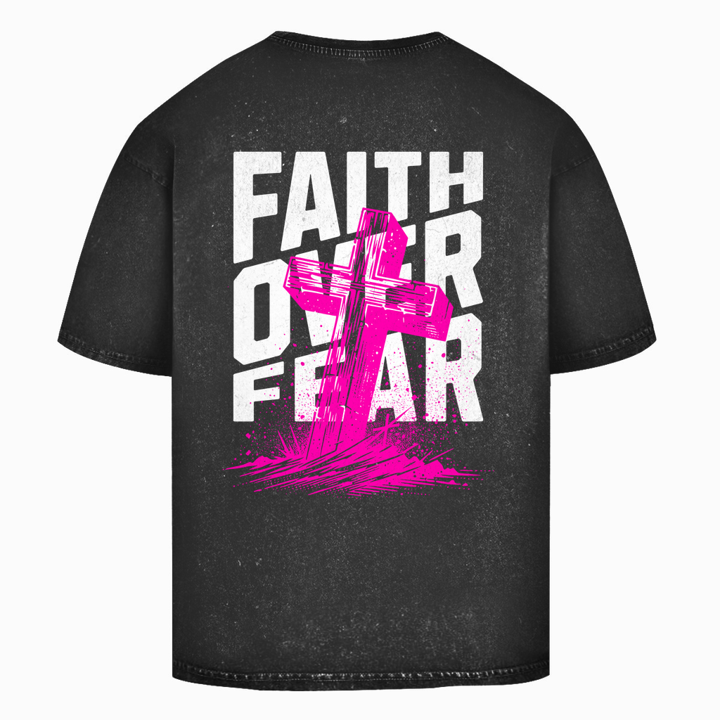 Oversize Washed T-Shirt FAITH