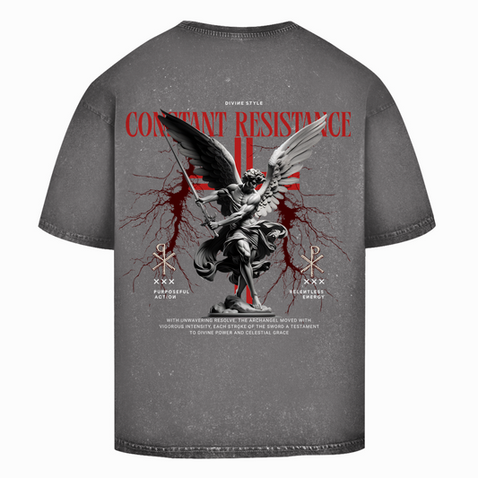 Oversize Washed T-Shirt Angel