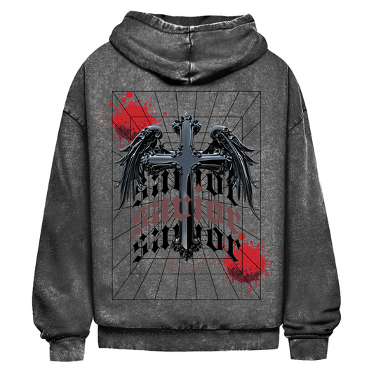 Oversize Washed Hoodie