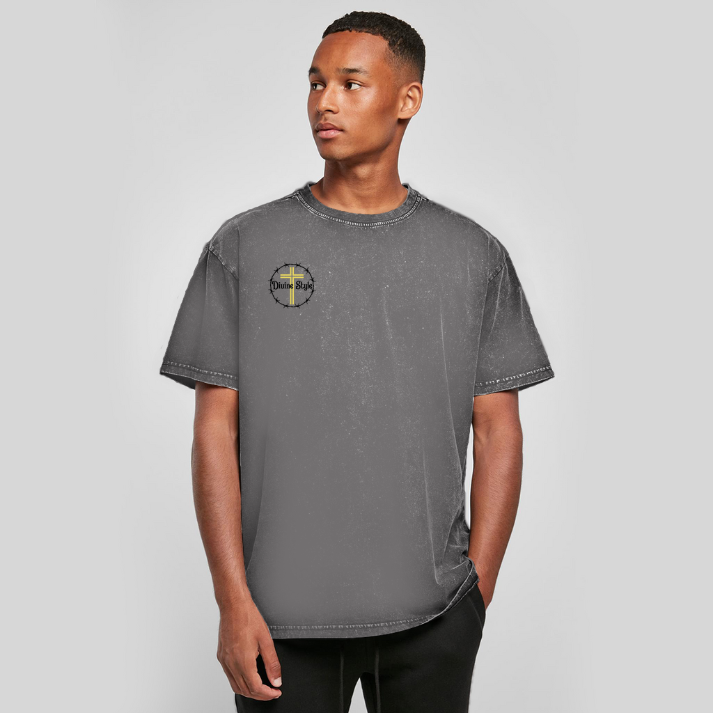 Oversize Washed T-Shirt Angel