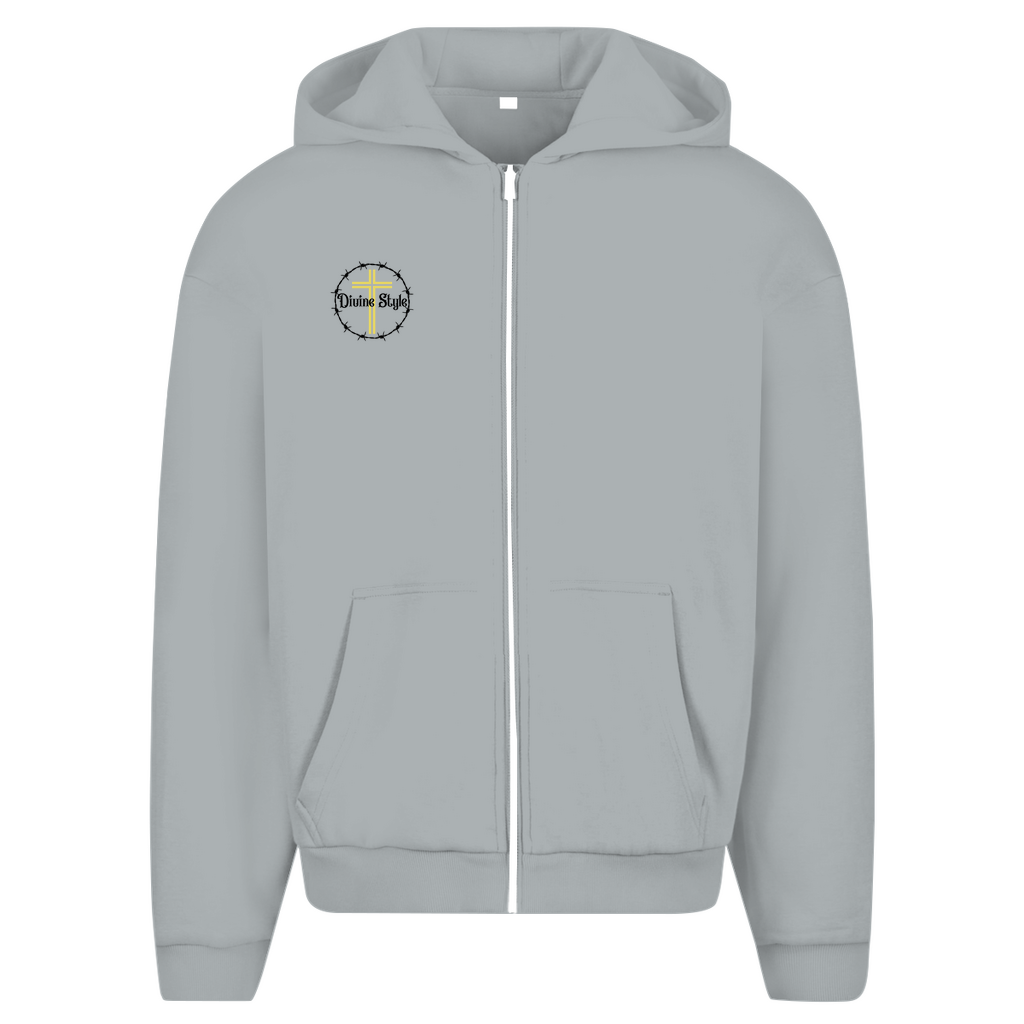 Herren Oversize Zipper Hoodie SALVATION