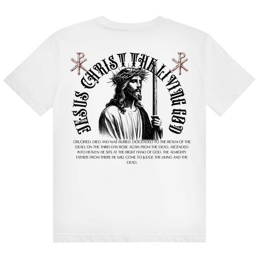 Herren Heavy Cotton T-Shirt The Living God