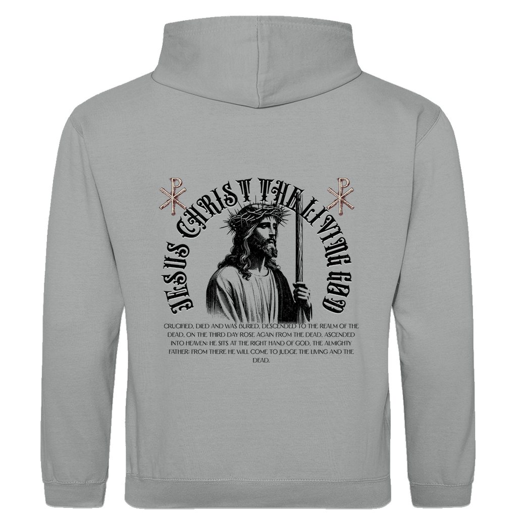 Herren Hoodie The Living God